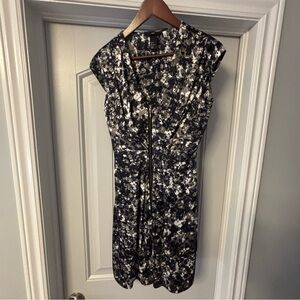 H & M mini dress front zip size 6